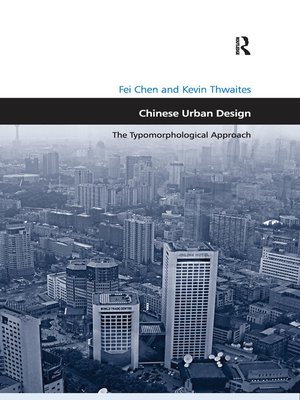cover image of Chinese Urban Design